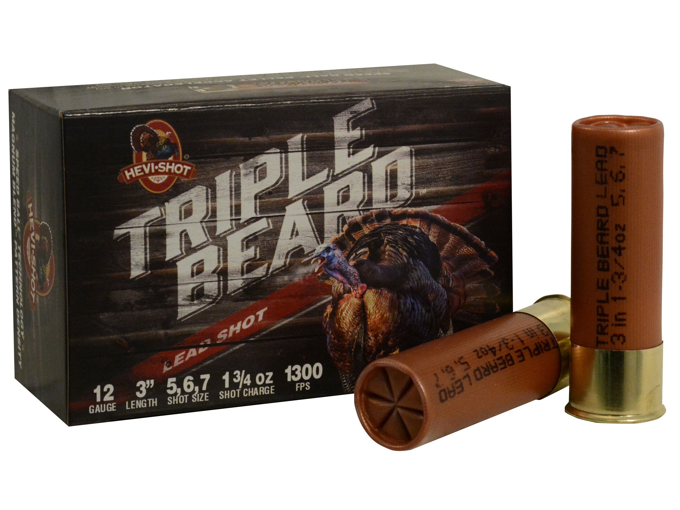 HEVI-Shot Magnum Blend 12 Gauge Turkey Shotshells 3 2oz #5,6,7