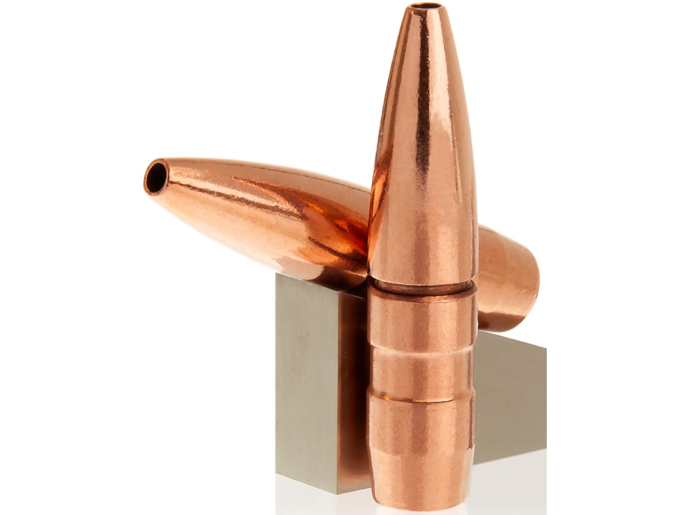 Lehigh Defense Controlled Chaos Bullets 25 Caliber (257 Diameter) 102 Grain Fracturing Copper Hollow Point Boat Tail Lead-Free