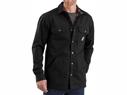 Carhartt Men's Ripstop Solid Shirt Jac Cotton/Ripstop