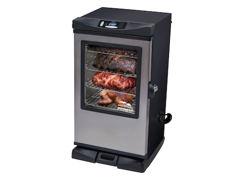 Masterbuilt Sportsman Elite SS 30 Electric Smoker RF Remote Window