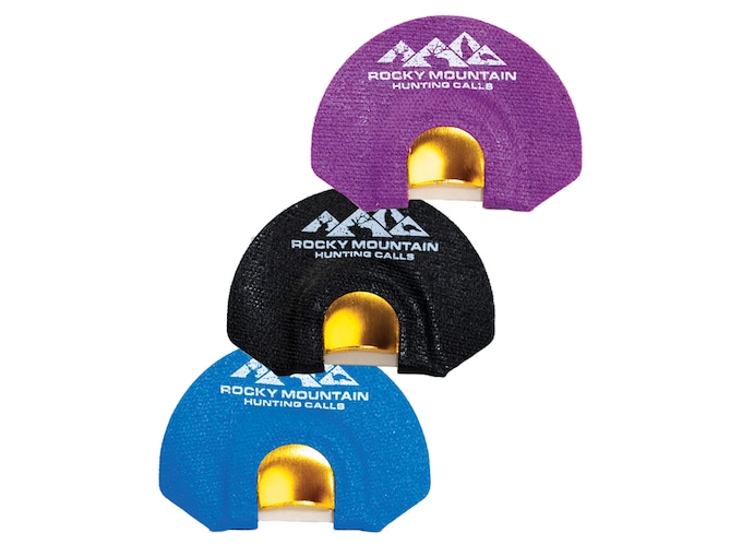 Rocky Mountain Hunting Calls Golden Tone Plate Diaphragm Elk Call 3PK