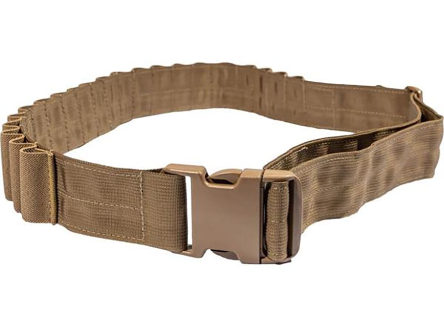 Tactial Tailor 21 Round Shotgun Shell Carrier Belt Nylon Coyote Brown