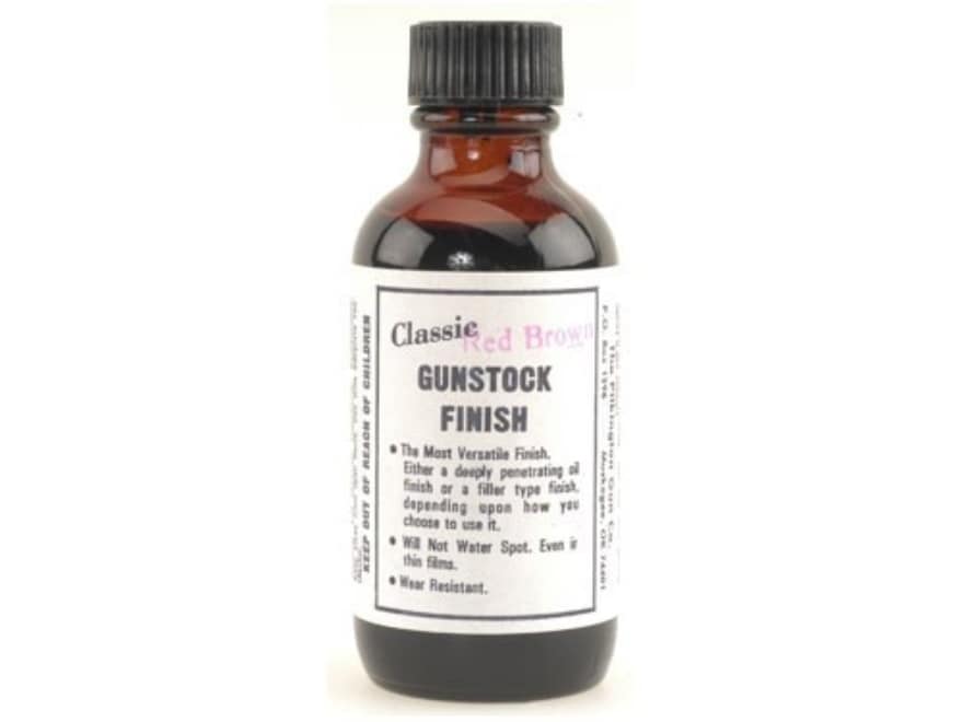Pilkington Classic Gun Stock Finish Red Brown 2oz Liquid