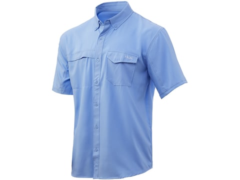 Huk Men's Tide Point Woven Short Sleeve Shirt