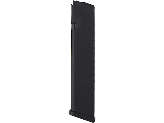 Glock 17, 17L, 18, 19, 19x, 26, 34, 35, 47, 49 Gen 5 Extended Magazine 9mm 24-Round Polymer Black