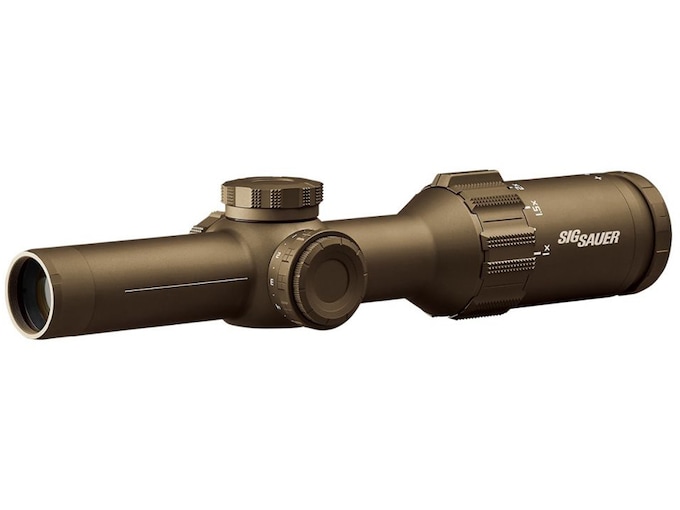 Sig Sauer Tango6 Rifle Scope 1-6x 24mm Illuminated DWLR6 Reticle Flat Dark Earth