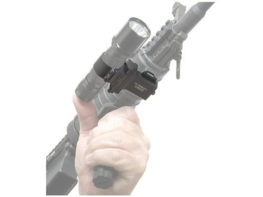 GG&G Tactical Offset Picatinny Accessory Rail Aluminum Black