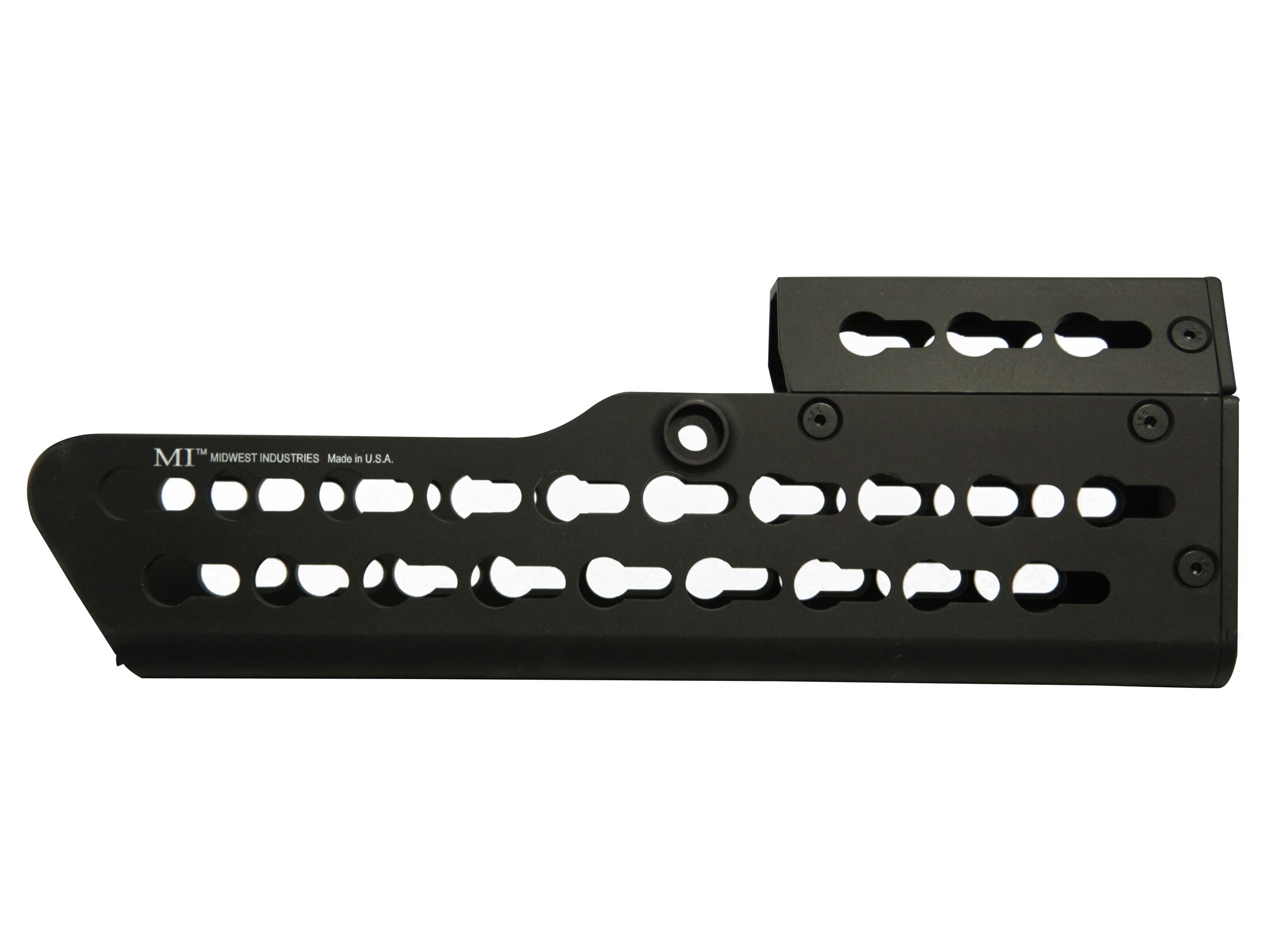 Midwest Keymod Panels Midwest Industries IWI Tavor KeyMod Handguard Extra Long Aluminum Flat