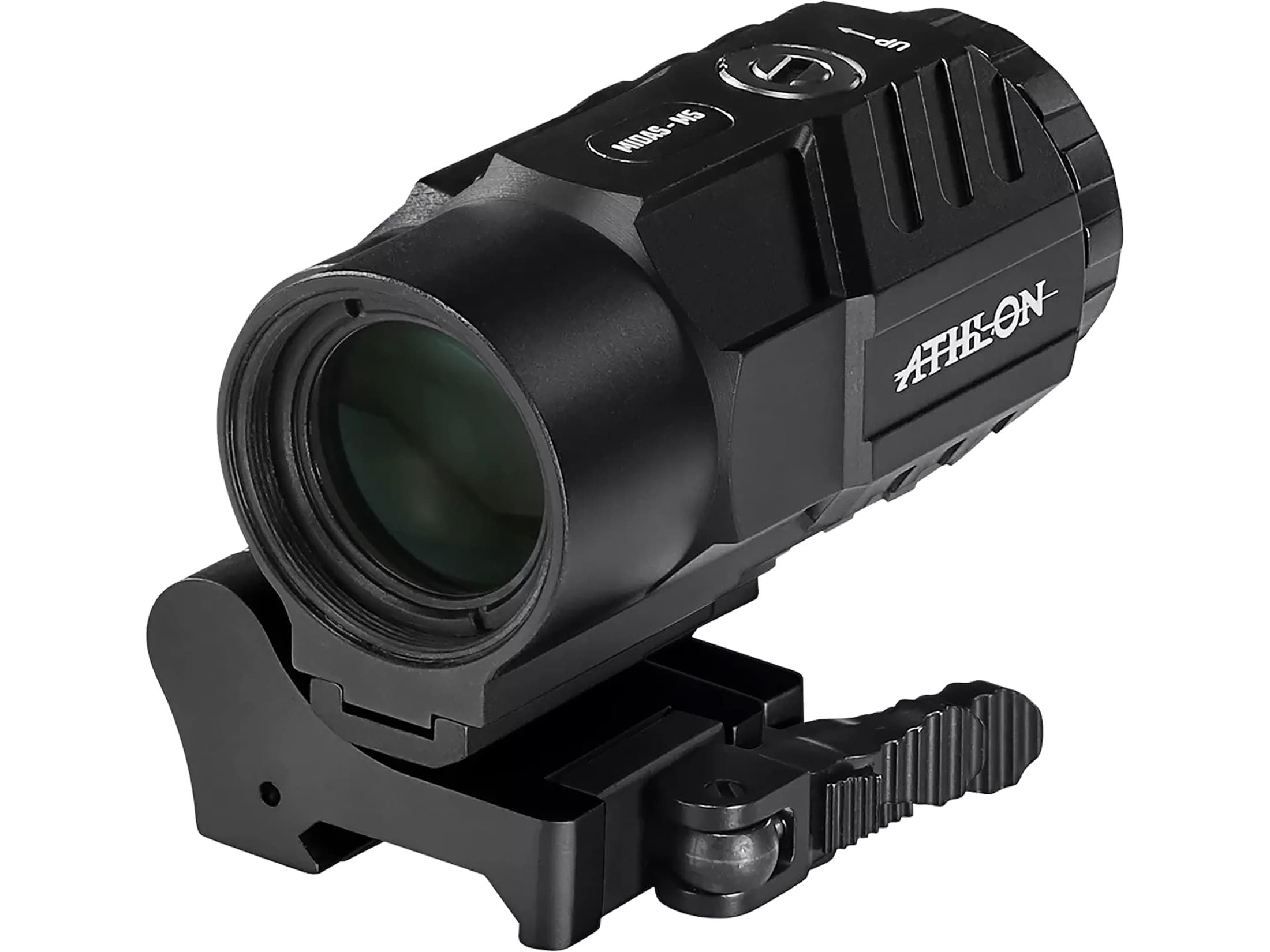 Athlon Optics Midas M5 5x Magnifier Flip Mount Matte Black