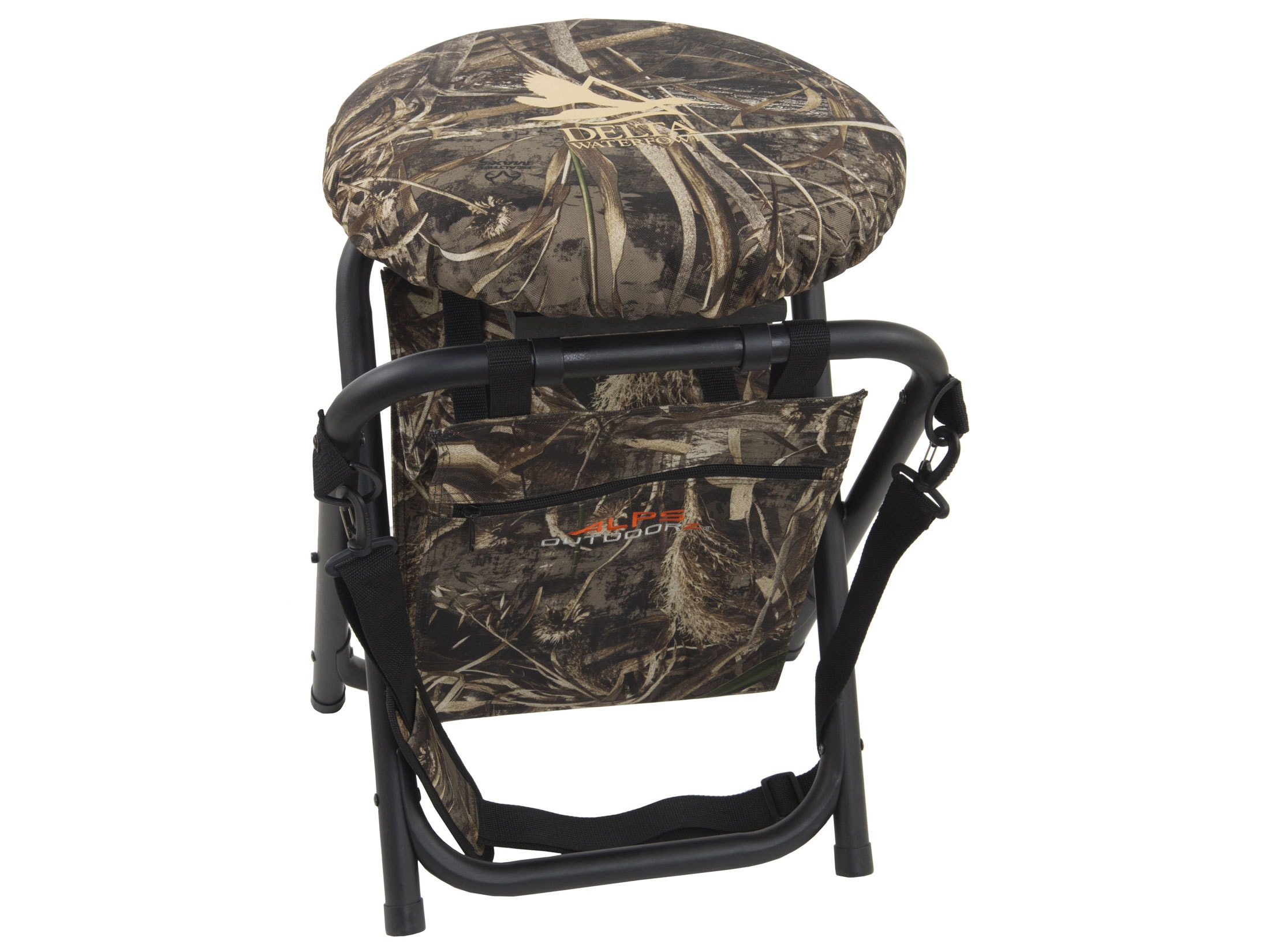 Alps Outdoorz Horizon Swivel Stool Steel Realtree Max-5 Camo