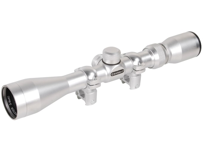 Barska Huntmaster Rifle Scope 3-9x 40mm 30-30 Reticle Silver