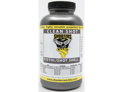 Shooters World Clean Shot D032-03 Smokeless Gun Powder 1 lb