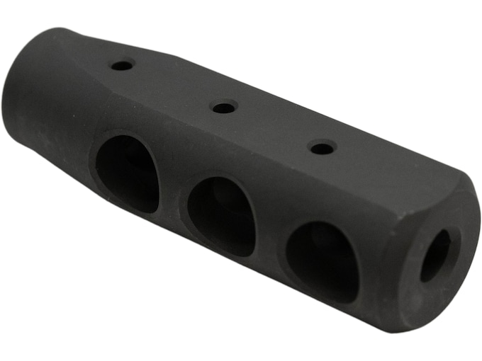 AR-STONER Competition Muzzle Brake 1/2"-28 Thread AR-15 223 Rem, 5.56mm Steel Matte