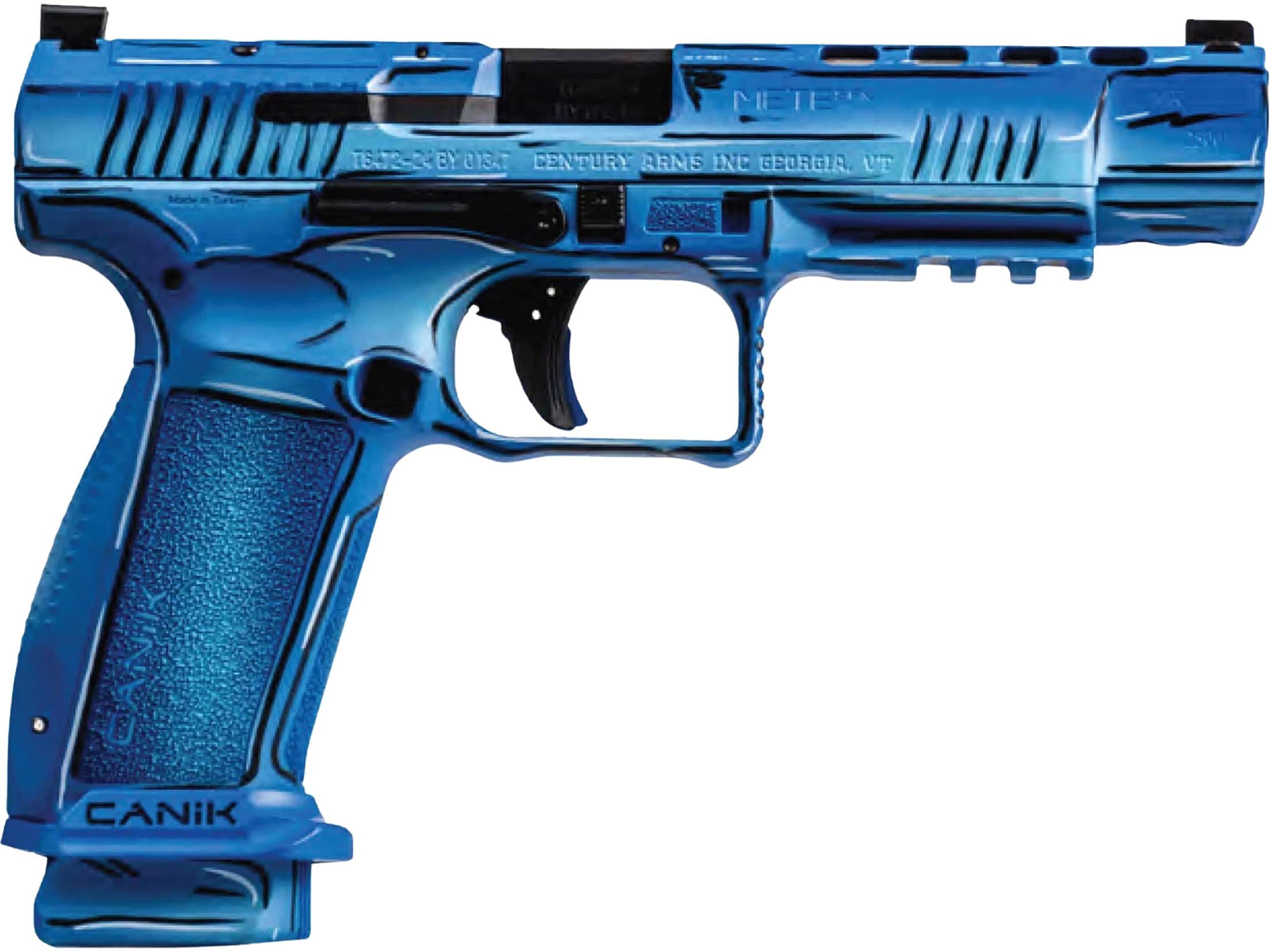 Canik Mete SFx Sketch 9mm Luger Pistol 5.2 Barrel 20+1 Round Blue
