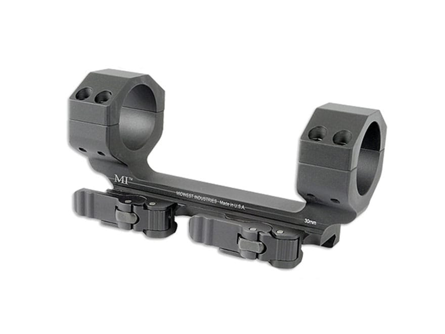 Midwest Industries 30mm Heavy Duty QD Scope Mount Picatinny-Style Zero