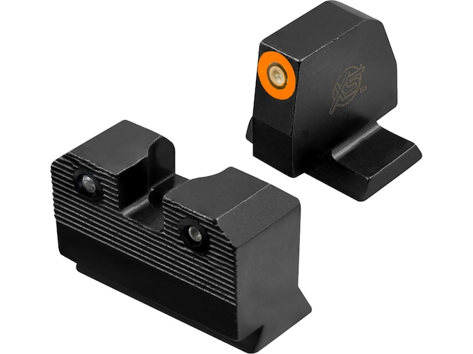 XS Sight Systems Sight Set R3D 2.0 Orange Suppressor Height S&W M&P 2.0 OR Full Size, Compact