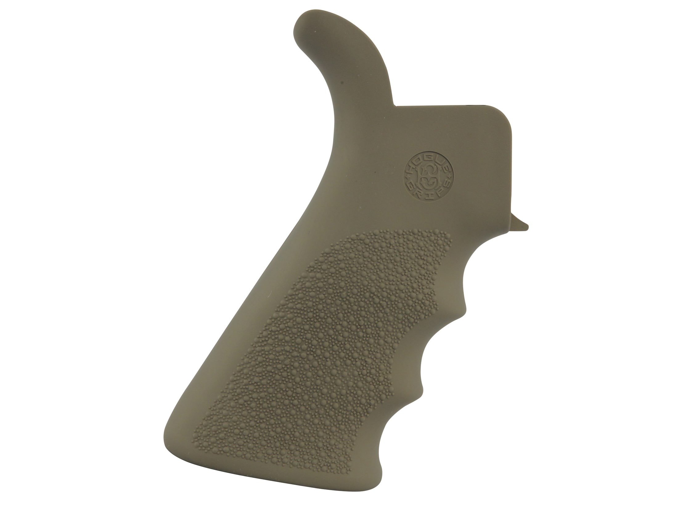 Hogue Overmolded Beavertail Pistol Grip Ar 15 Finger Grooves Rubber 8699