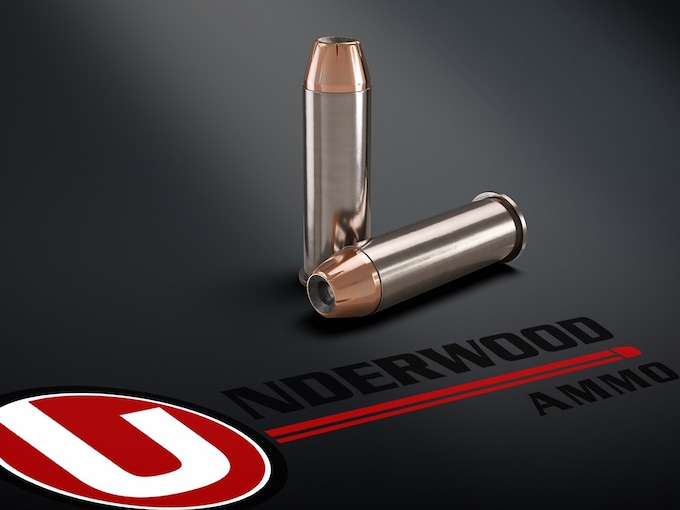 Underwood 44 Remington Magnum Ammo 300 Grain Hornady XTP Jacketed Hollow Point Box of 20