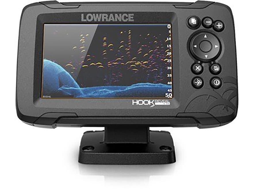 Lowrance HOOK Reveal 5 Fish Finder with SplitShot Transducer US Inland Maps