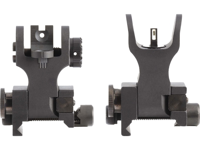 XS AR-15 Sight Set Black with CSAT Rear Aperture