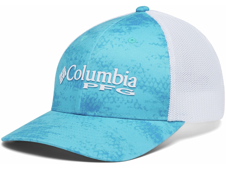 Columbia PFG Camo Mesh Ball Hat Riptide PFG Camo Large/XL
