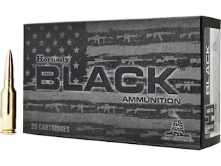 Hornady Match 6mm Advanced Rifle Cartridge (6mm ARC) Ammo 108 Grain Hornady ELD Match Polymer Tip Box of 20