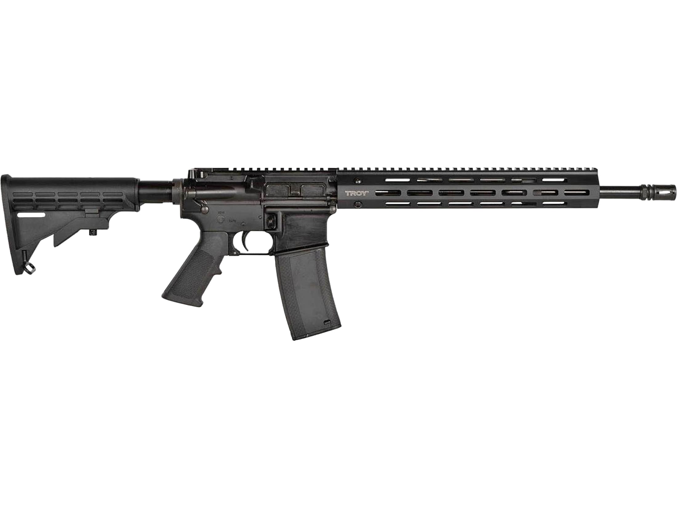 Troy SPC-A3 Semi Automatic Rifle 5.56x45mm NATO 16 Matte Threaded