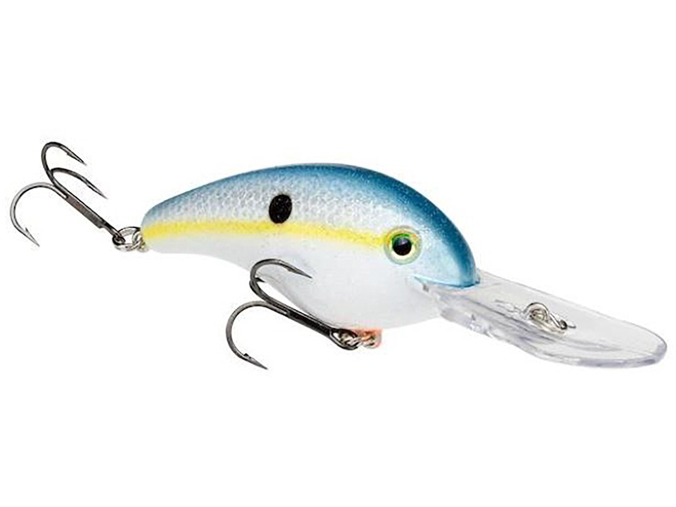 Strike King Silent Series 5XD Crankbait Powder Blue Back Chart