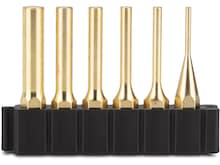 AR-15 M4 M16 Gun Rifle 18pc Gunsmithing Steel Pin Punch Tool Set Kit 8pc  Brass & Steel Punches + Spring Loaded Center Punch 1/16”, 3/32”, 1/8”,  5/32”, 3/16”, 7/32”, 1/4”, 5/16” - Durkin Tactical