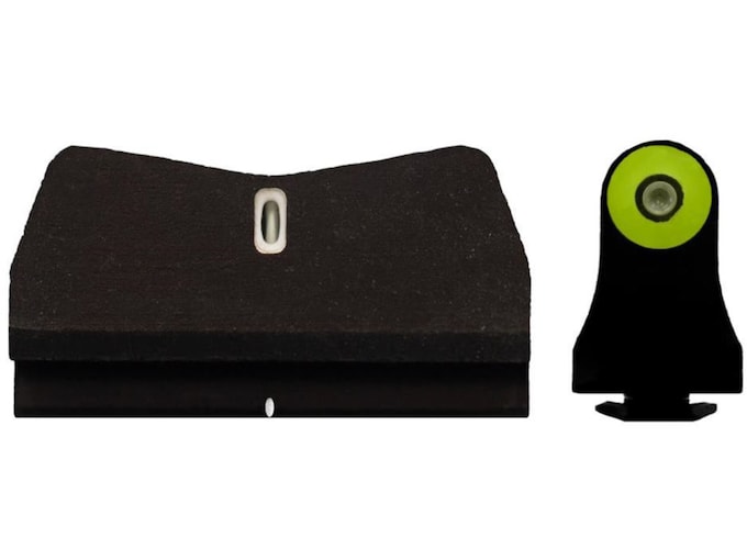 XS DXT2 Suppressor Height Night Sight Set for Glock 20, 21, 29, 30, 30S, 37, 41 Big Dot Tritium Front, Tritium Stripe Rear Yellow