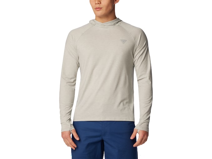 Columbia PFG Uncharted Long-Sleeve Shirt - Men's Bluebell Heather, XL