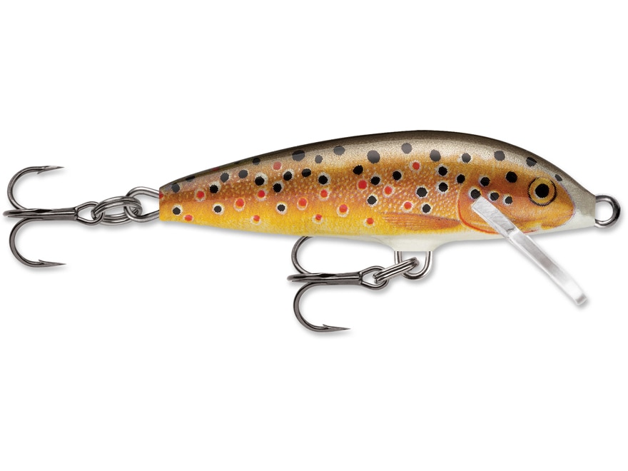 Leurre Rapala J09 Jointé Minnow Flottant 9cm Or/Fluo/Rouge – Pour Bass, Doré, Truite