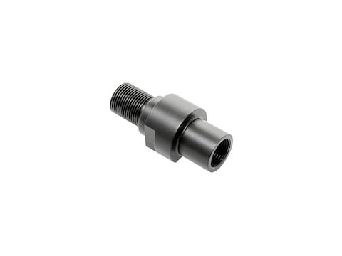 CMMG Thread Adapter PS90 M12x1 LH to 1/2"-28 Steel Matte