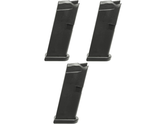 Glock Factory Magazine Glock 43 9mm Luger 6-Round Polymer Black 3PK