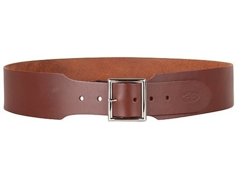 Hunter Belt 2-1/2" Wide Leather Antique Brown