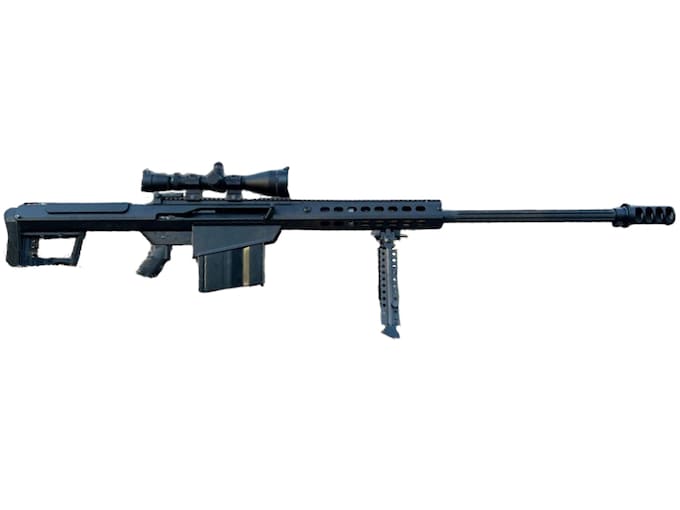 Barrett M107A1 .50 BMG 20 1:15 Bbl Black Rifle w/Steel Upper 18062-S For  Sale 