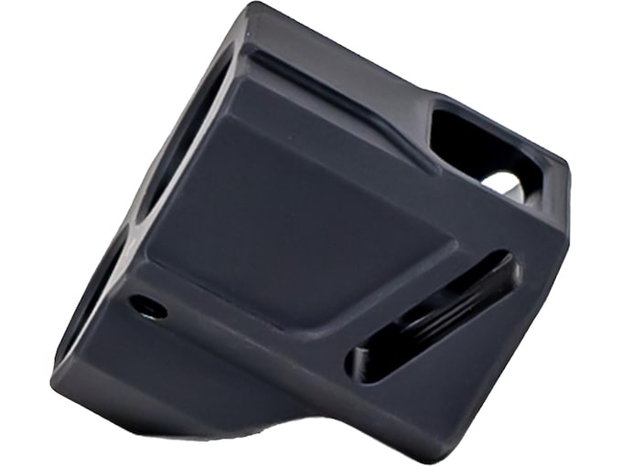 Faxon EXOS-543 Pistol Compensator for Glock 17, 19, 34 Gen 4 9mm 1/2"-28 Thread Aluminum Black