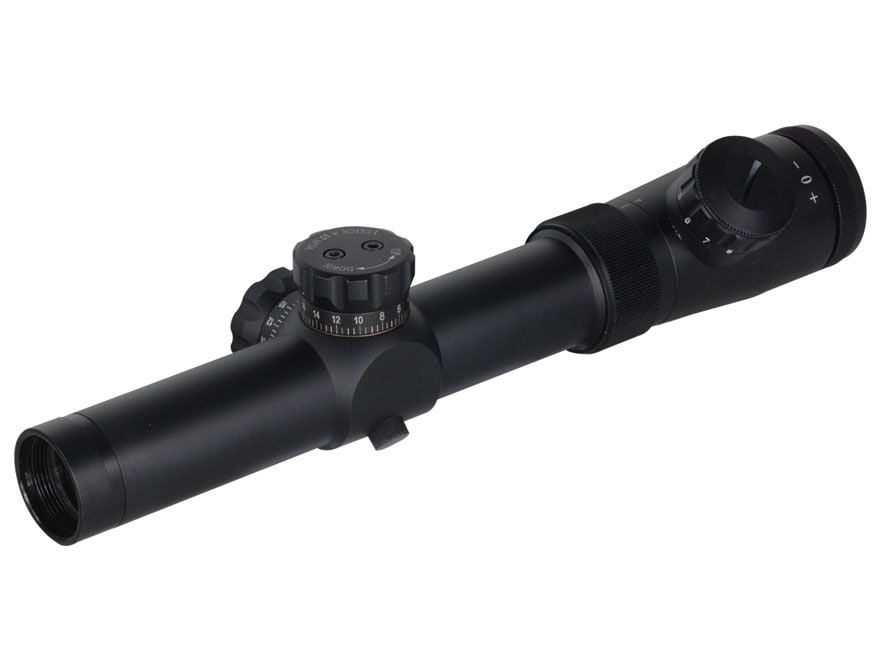 Leatherwood Hi-Lux CMR Rifle Scope 30mm Tube 1-4x 24mm Illuminated CMR