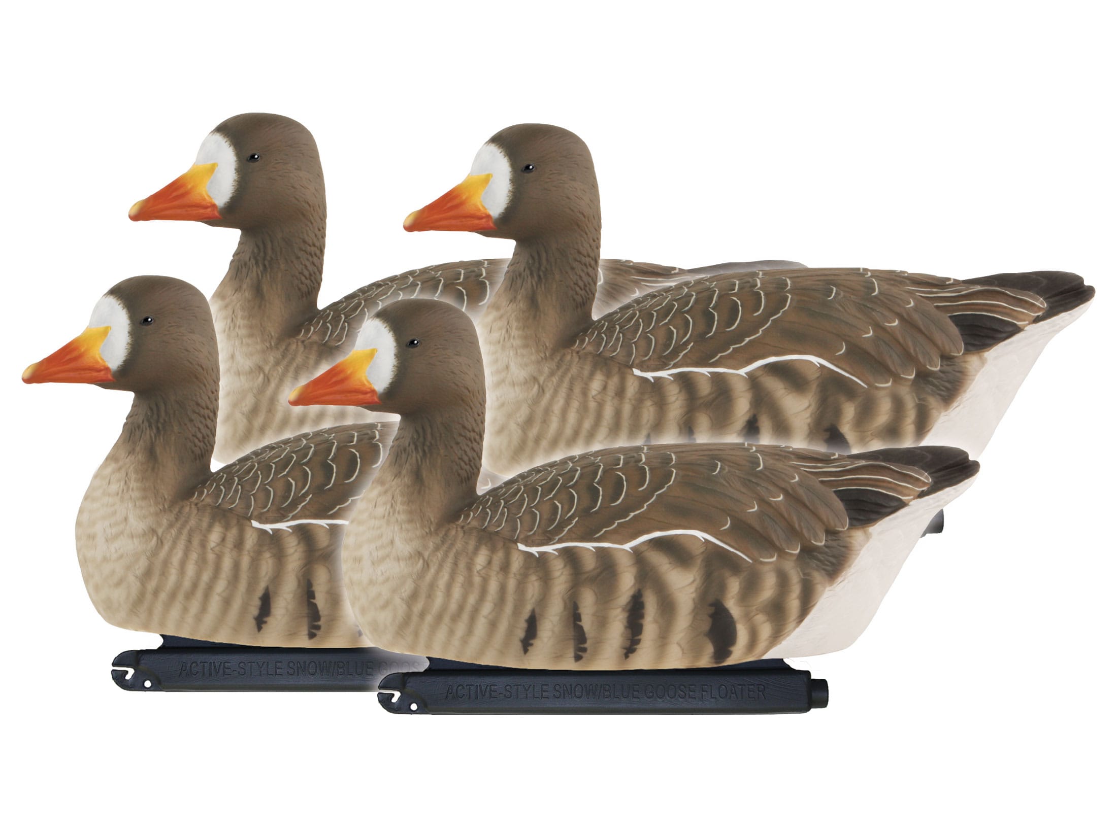 GHG ProGrade Active Floater Specklebelly Goose Decoy 4PK