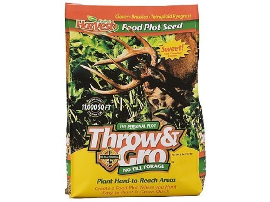 Evolved Harvest Throw & Gro Annual Food Plot Seed 5 lb