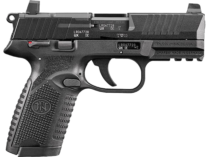 FN 502 MRD 22LR Pistol 4″ Barrel 10+1 Round Black