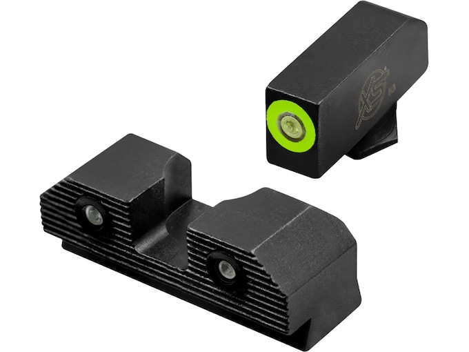 XS R3D 2.0 Night Sight Set for Glock 43X, 48 Tritium Dot Green Outline