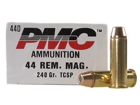 PMC Bronze Ammo 44 Remington Mag 240 Grain Soft Point Box of 25