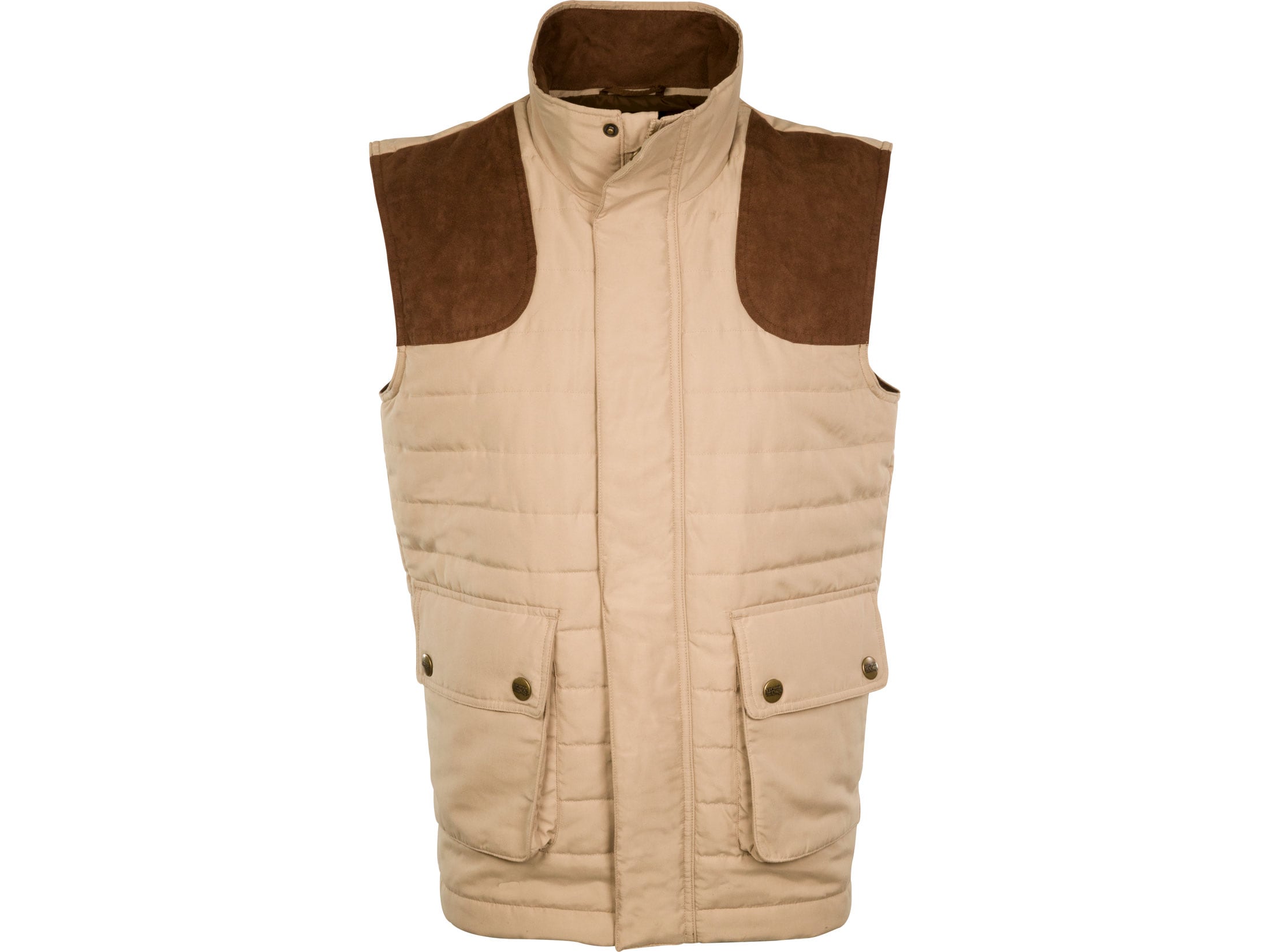 MidwayUSA Men's Quilted Vest Khaki Large Tall