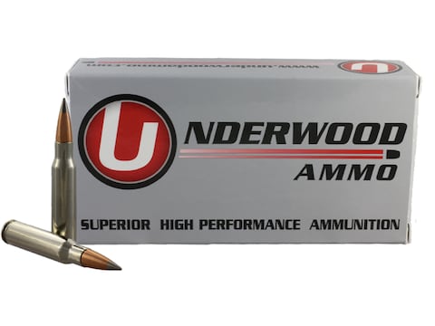 Underwood Ammunition 308 Winchester 144 Grain Lehigh Match Grade Solid Flash Tip Lead-F...