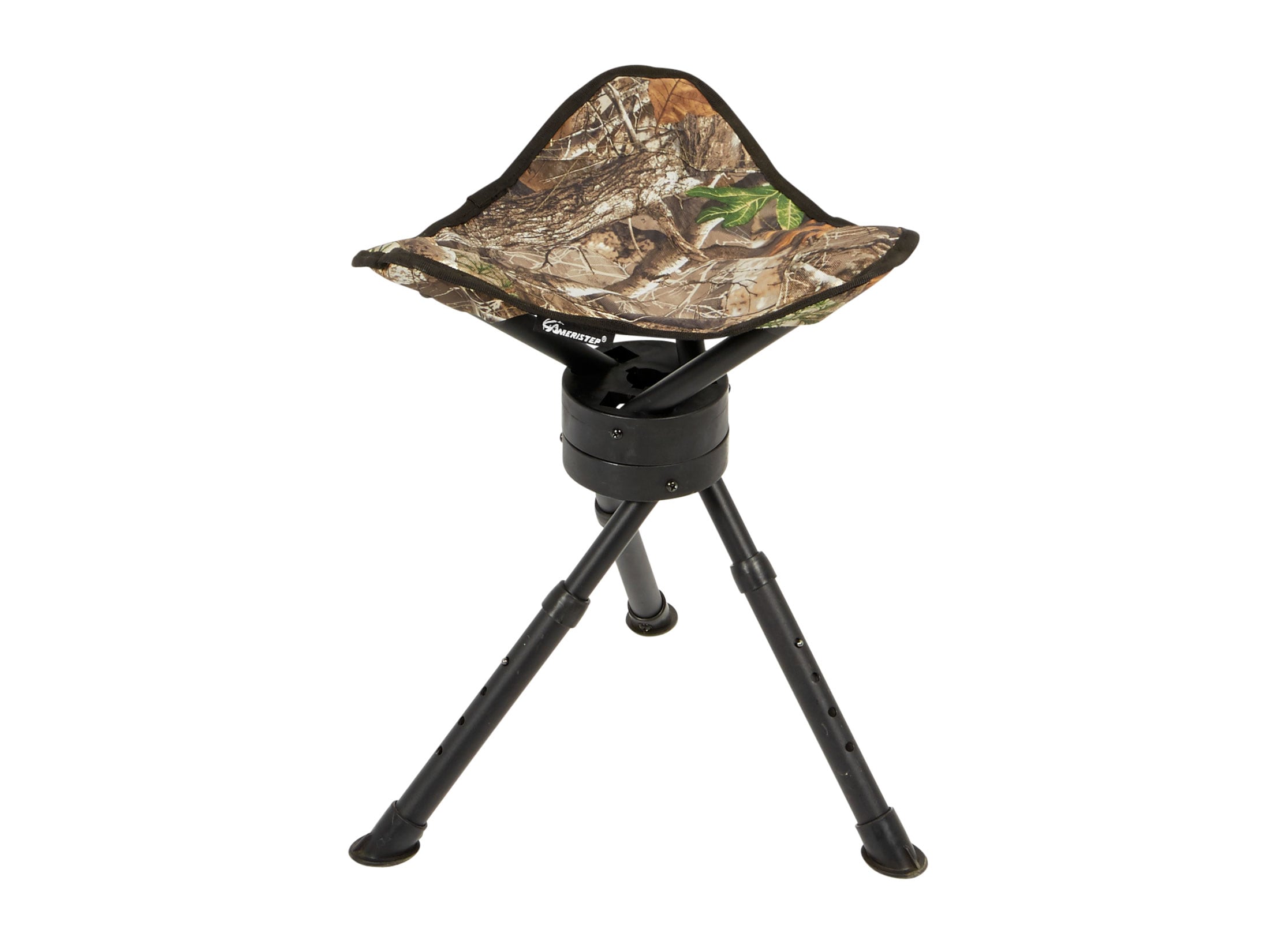 Ameristep Tripod Swivel Stool Polyester Realtree Edge Camo