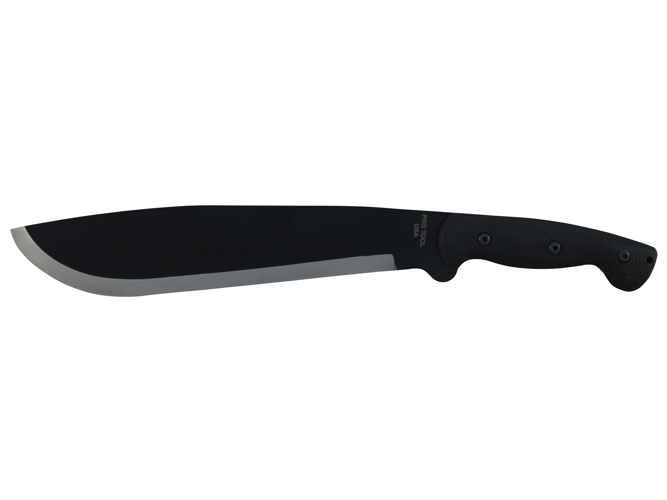 Pro Tool Apache Bolo Machete 10.5 1075 Carbon Steel Black Powder