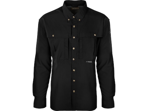 Drake Men's Flyweight Wingshooter's Long Sleeve Shirt Polyester