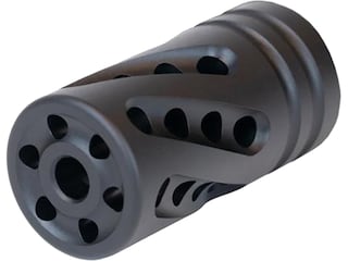 Tactical Solutions X-Ring Compensator 22 Long Rifle 1/2x28 Threaded Black