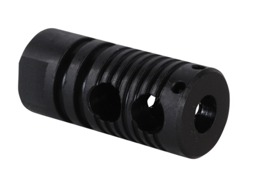 SI Defense Muzzle Brake AR10, LR308 5/824 Thread Steel Matte
